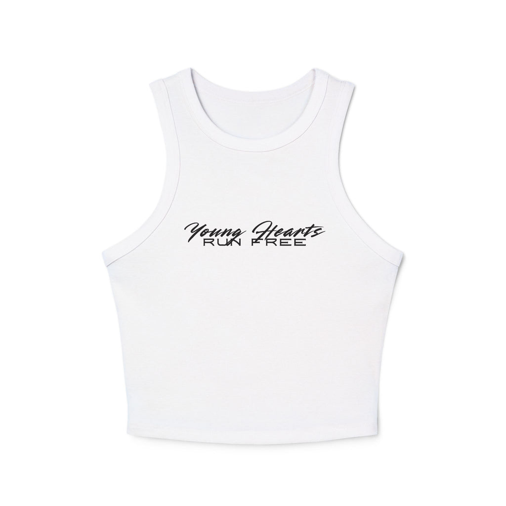 'Young Hearts Run Free' Crop Tank