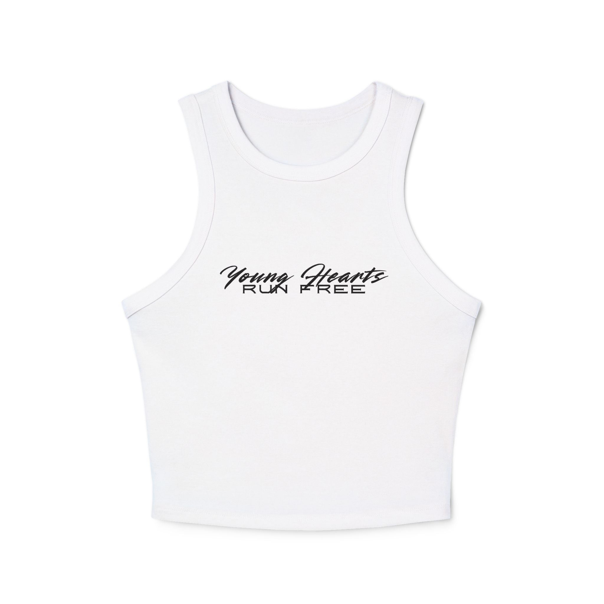 'Young Hearts Run Free' Crop Tank