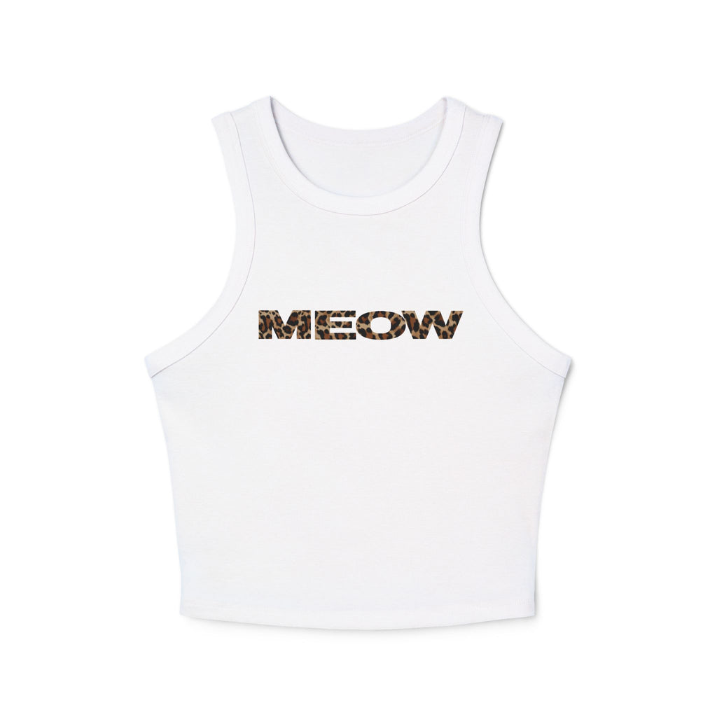 MEOW Ribbed Tank