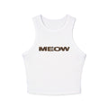MEOW Ribbed Tank