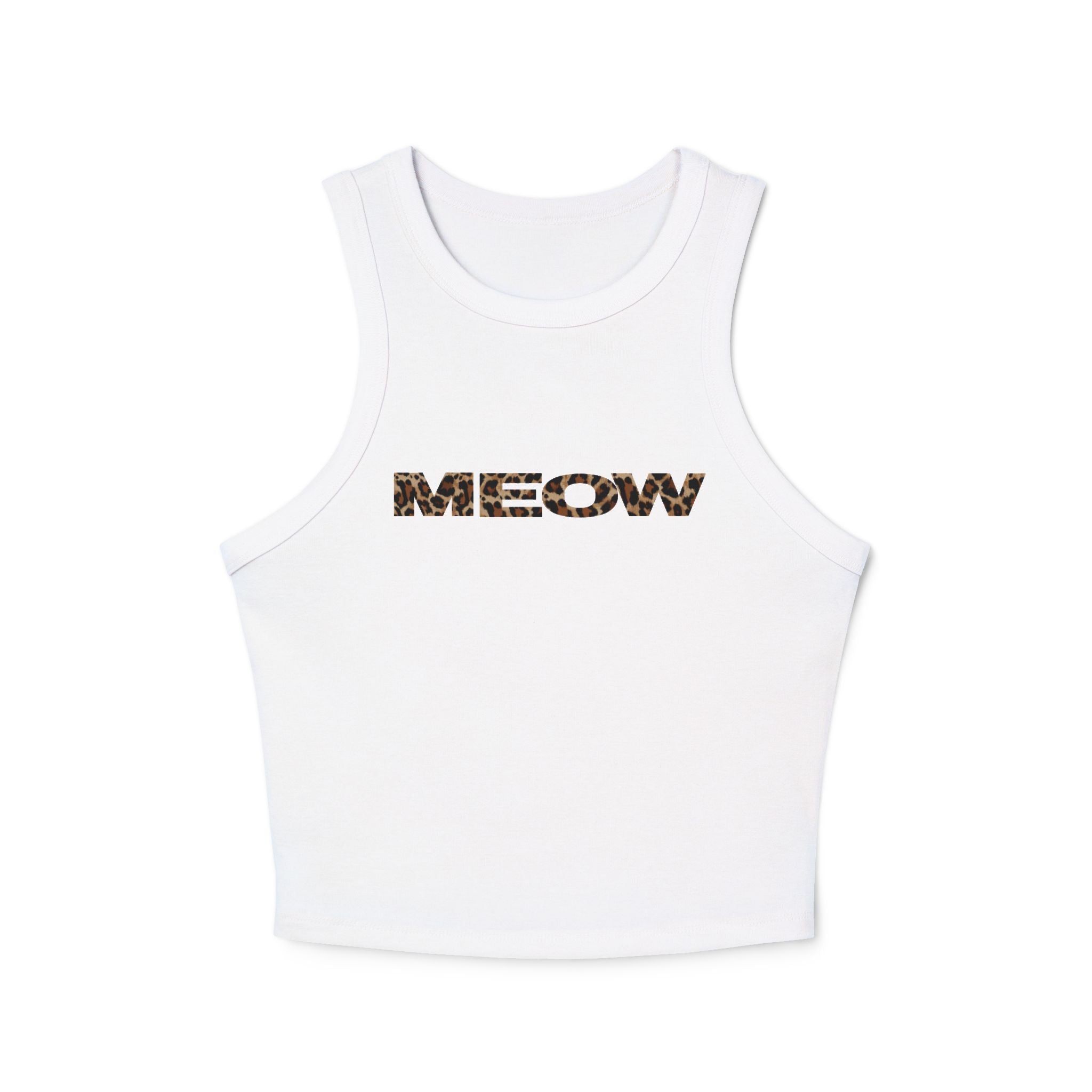 MEOW Ribbed Tank