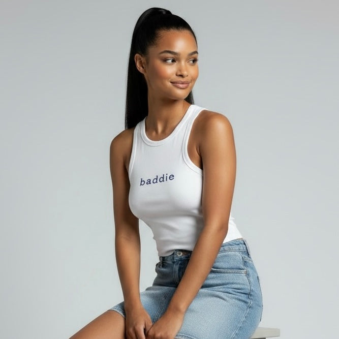 Baddie Ribbed Tank