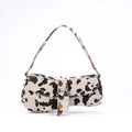 Cow print handbag